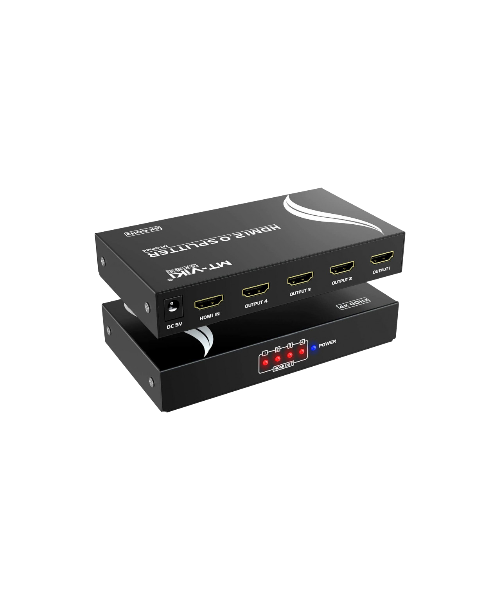 Répartiteur HDMI 1x4 4K 60Hz 1 entrée 4 sorties, Support HDR, HDCP 2.2, Audio 7.1