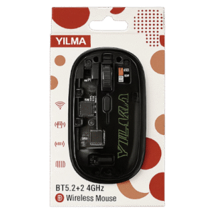 Souris Transparente QS-2142 – Design élégant, double mode sans fil