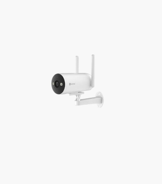 Caméra de surveillance extérieure EZVIZ H5 3MP 2K, connectivité 4G LTE, détection IA, IP67