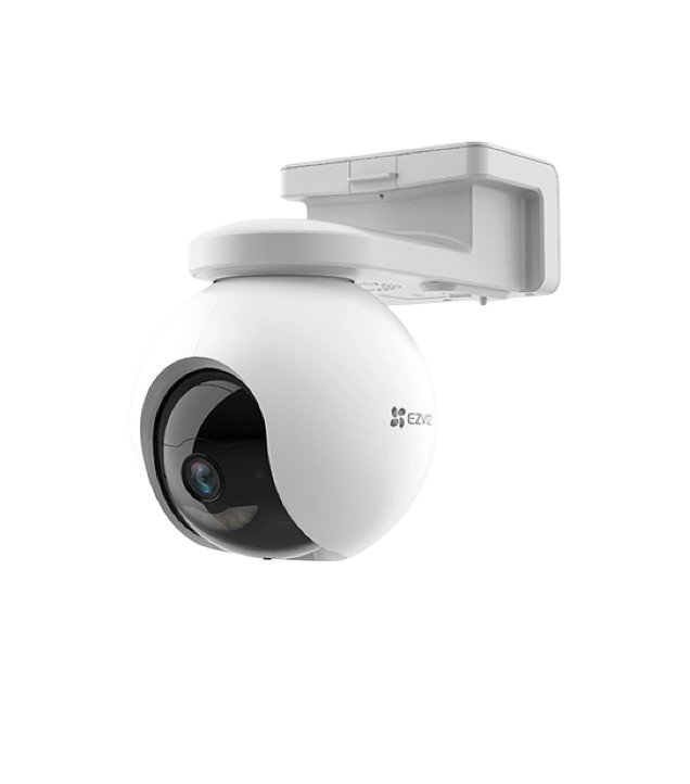 Caméra EZVIZ HB8 2K+ PTZ 360° Sans Fil Batterie Caméra extérieure EZVIZ HB8 2K+ motorisée, 100% sans fil sur batterie longue durée 210 jours