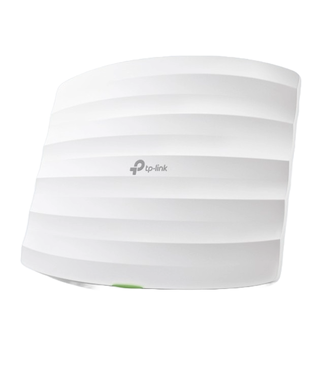Point d'accès plafonnier TP-Link EAP115 blanc, 300 Mbps, alimenté par PoE pour usage professionnel