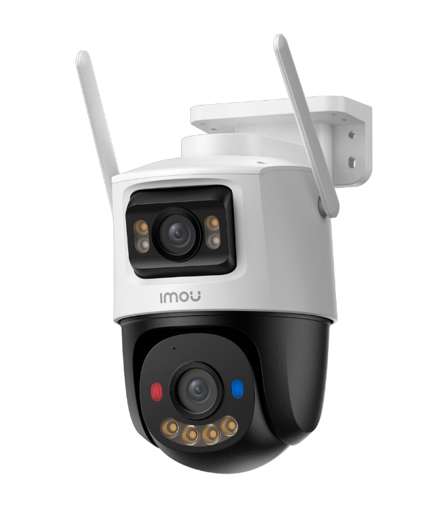 Caméra extérieure IMOU Cruiser Dual 2 6MP, double objectif PTZ 360°, WiFi 6, vision couleur