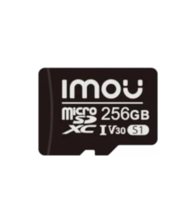 Carte microSDXC IMOU 256 Go ST2-256-S1 Classe V30, haute endurance pour caméra de surveillance 4K